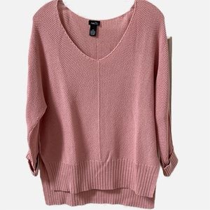 Rue21 Pink Knit Sweater Size Small Medium